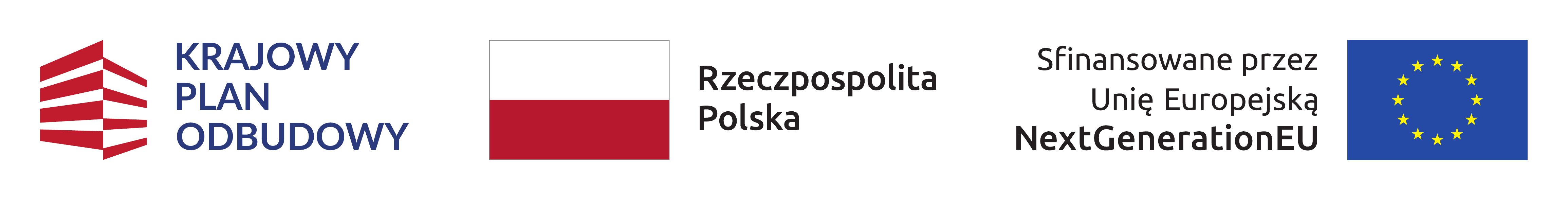 Projekt sfinansowany przez Unię Europejską - NextGenerationEU - Krajowy Plan Odbudowy - Rzeczpospolita Polska